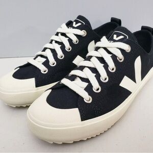 Veja Nova Canvas Black and Cream Women's Sneakers size 39